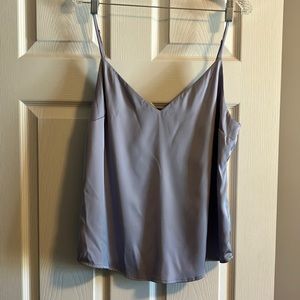 Dynamite Lavender Beige V-Neck Camisole L